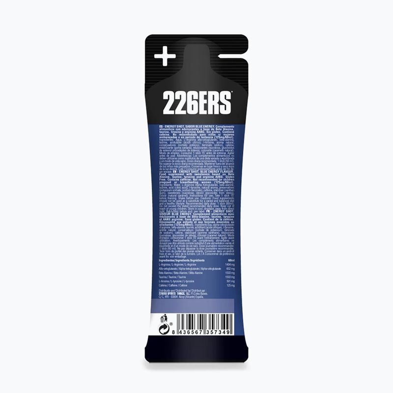 Shot energetyczny 226ERS Energy Shot Mid 24 szt. x 60 ml cytryna 3