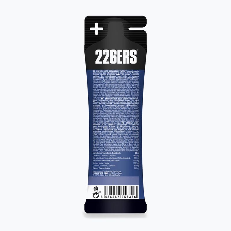 Shot energetyczny 226ERS Energy Shot Xtreme 24 szt. x 60 ml cytryna 3