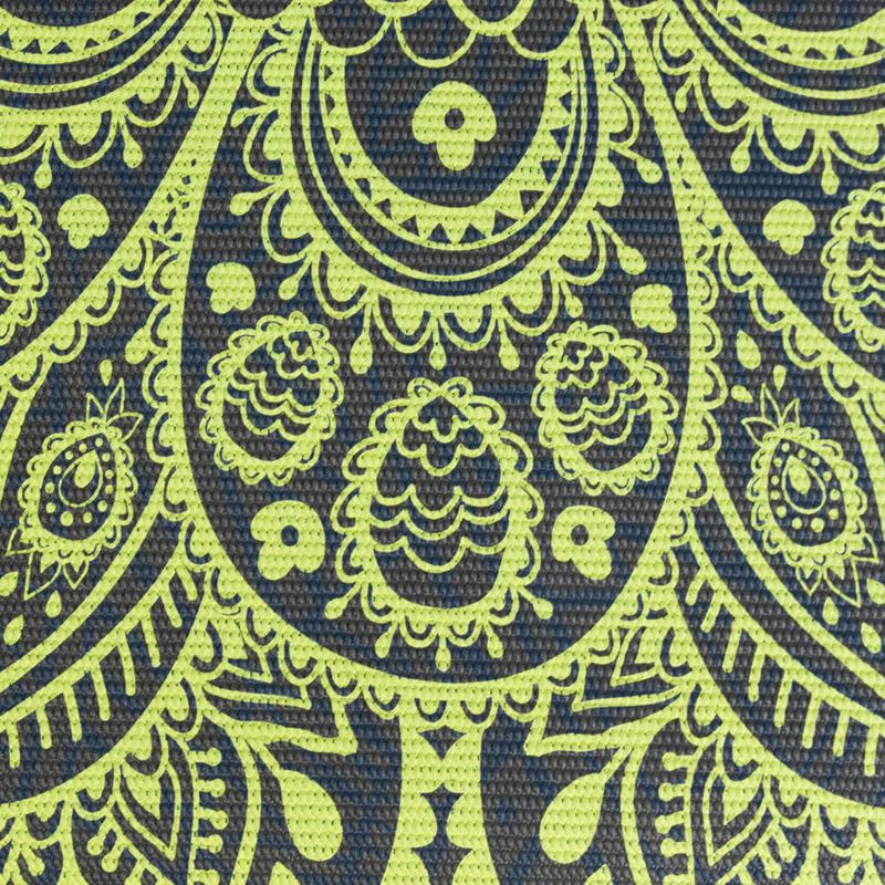 Mata do jogi Gaiam Premium Sundial Layers 6 mm black/navy/yellow 6