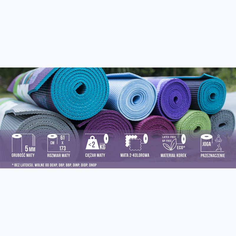 Mata do jogi Gaiam Cork 5 mm cork 9