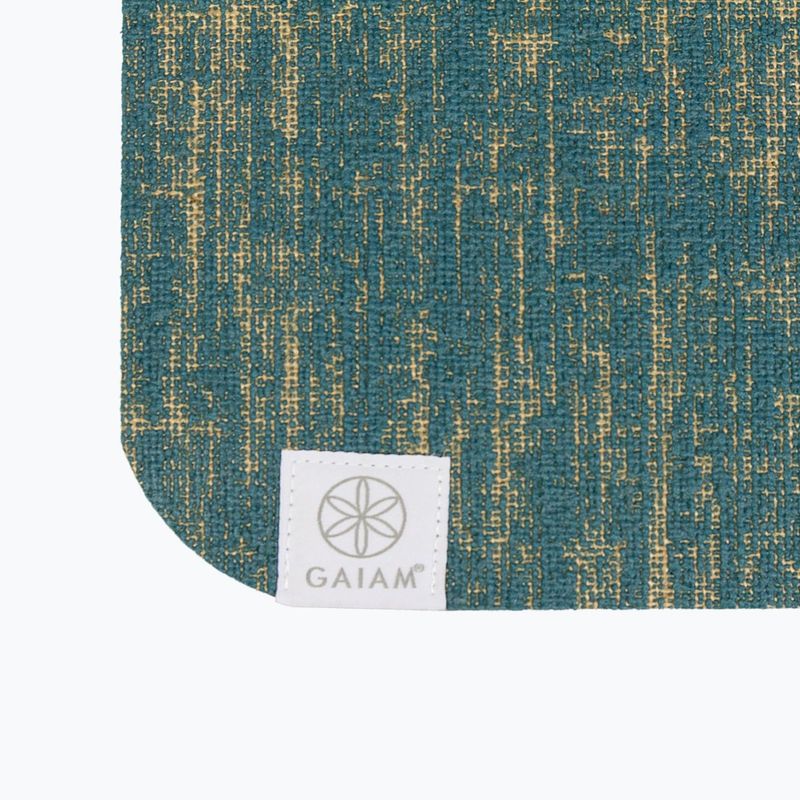 Mata do jogi Gaiam Jute 6 mm blue 4