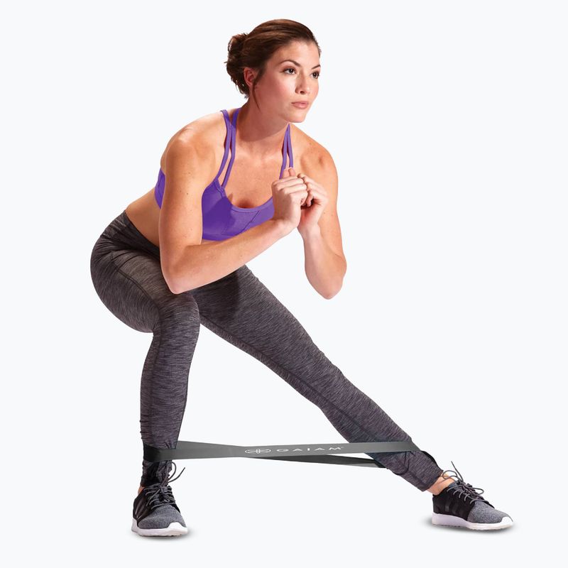 Zestaw gum do ćwiczeń Zestaw Gaiam Restore Mini Band Kit 3 szt. green/blue/navy 2