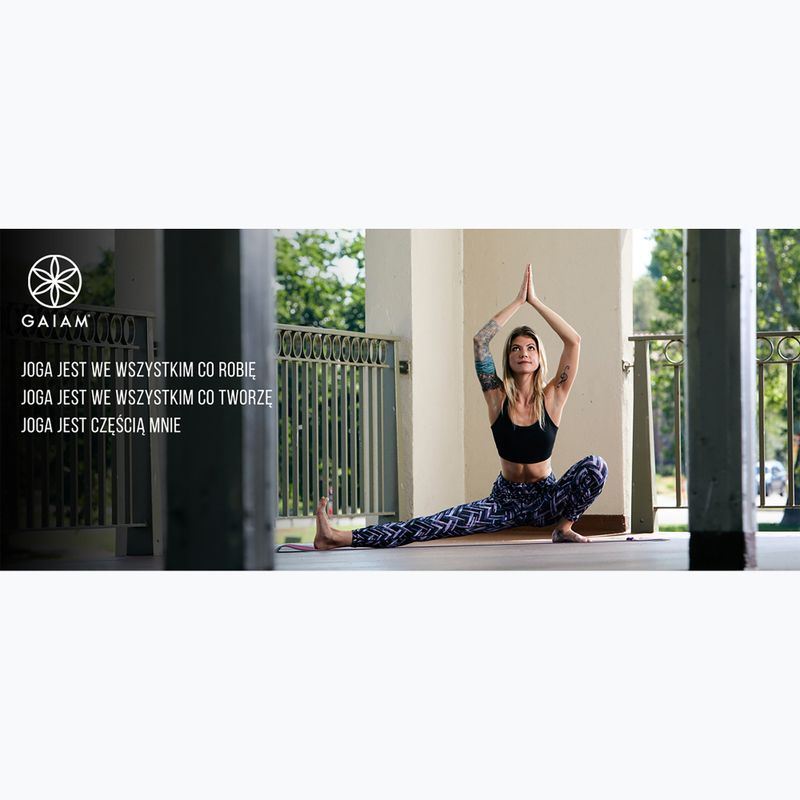 Kostka do jogi Gaiam Essentials violet 9