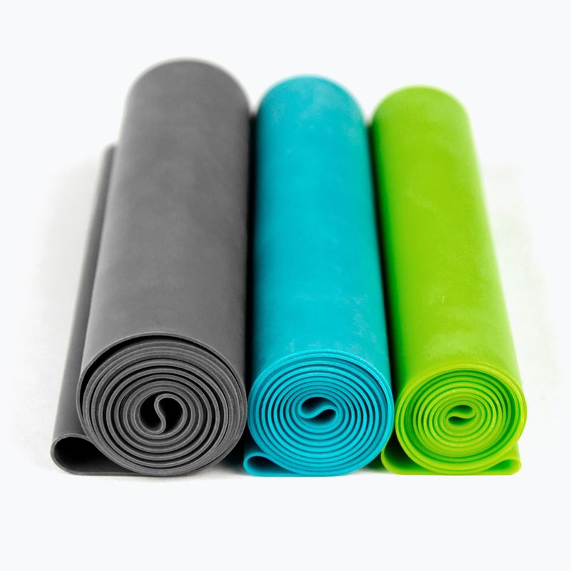 Zestaw gum do ćwiczeń Gaiam 63578 3 szt. black/blue/green 3