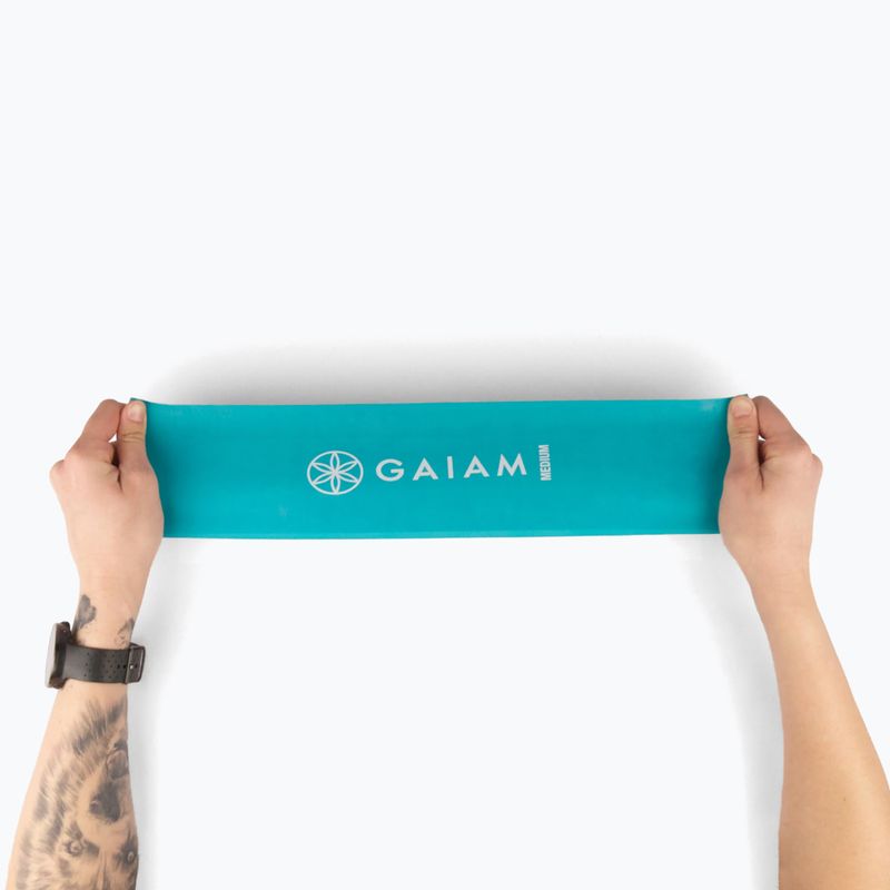 Zestaw gum do ćwiczeń Gaiam 63578 3 szt. black/blue/green 8