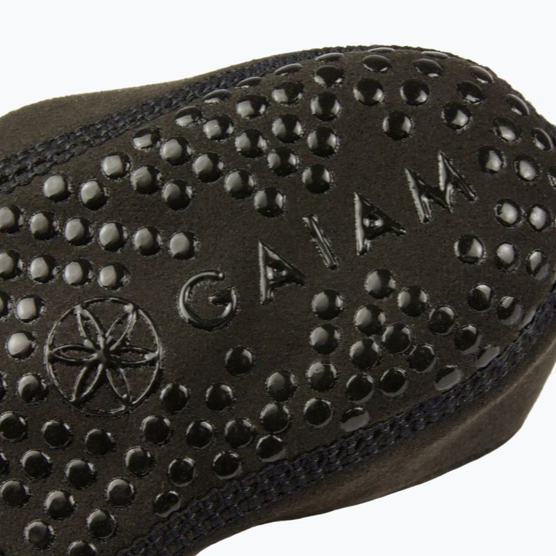 Skarpety Gaiam Grippy Yoga Studio black/blue/green 5