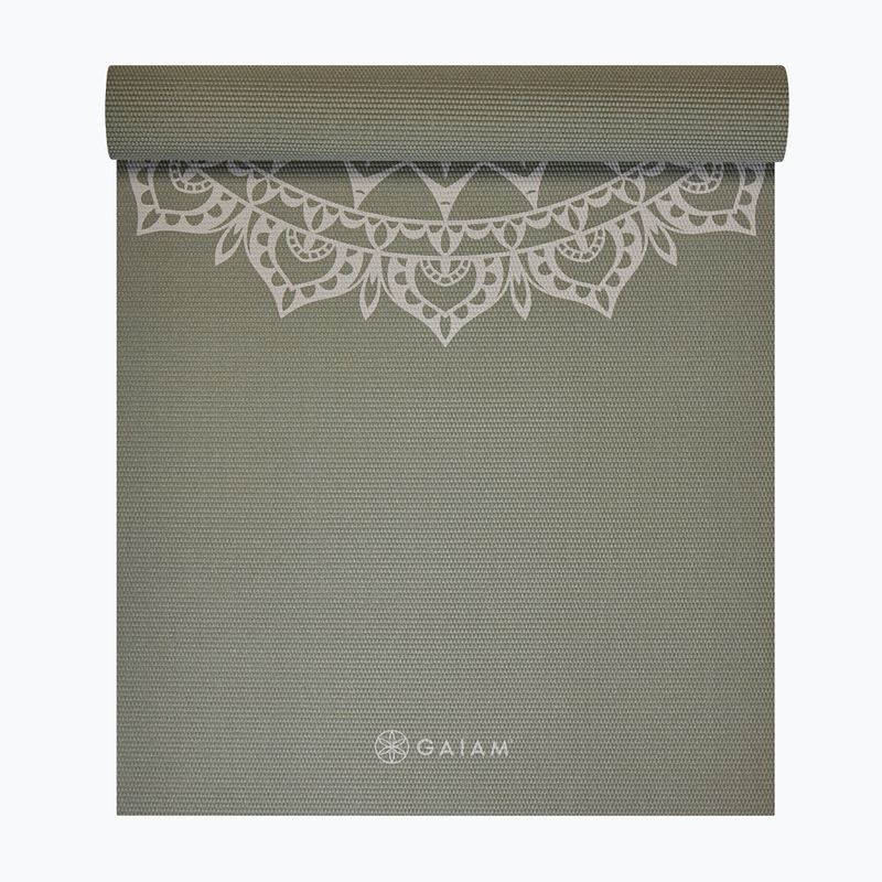 Mata do jogi Gaiam Olive Marrakesh 5 mm olive marrakesh 3