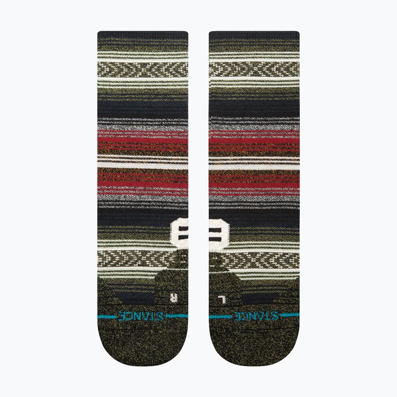 Skarpety Stance Mid Wool Crew black/red 2