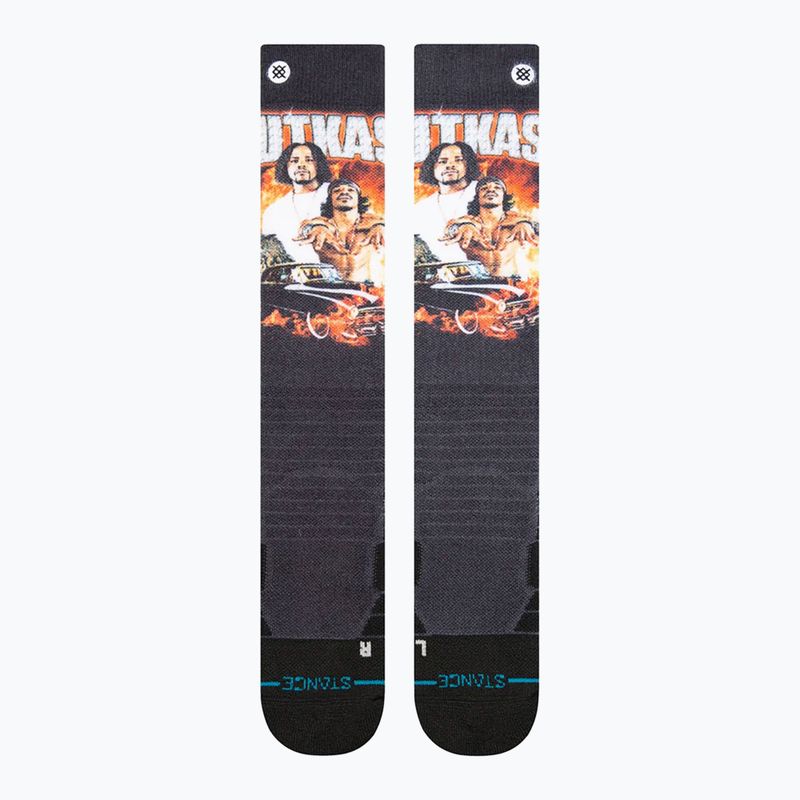 Skarpety narciarskie Stance X Outkast Stankonia Mid Poly Snow multicolor 2