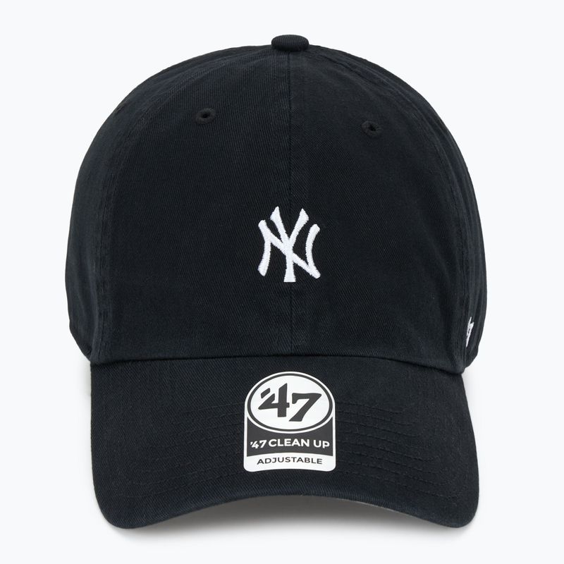 Czapka z daszkiem 47 Brand MLB New York Yankees Base Runner CLEAN UP black 2
