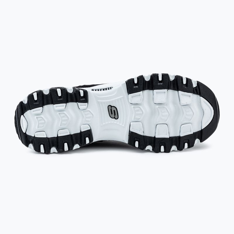 Buty damskie SKECHERS D'Lites Biggest Fan black/white 4