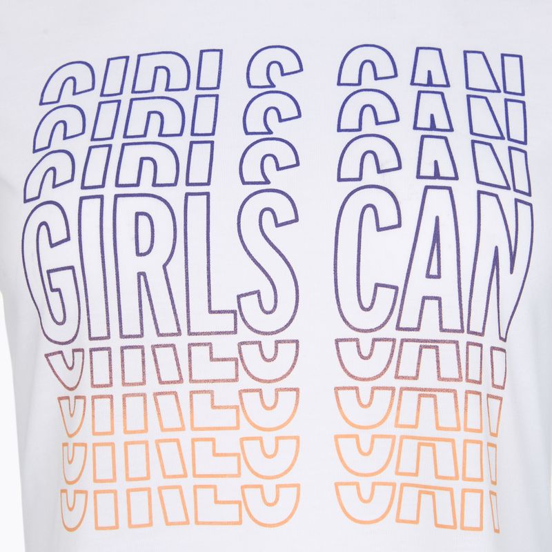 Koszulka do biegania damska Brooks International Women'S Day white/purple/orange 4