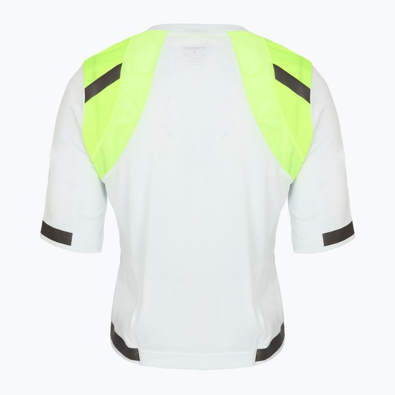 Koszulka do biegania damska Brooks Carbonite icy grey/nightlife jacquard 2