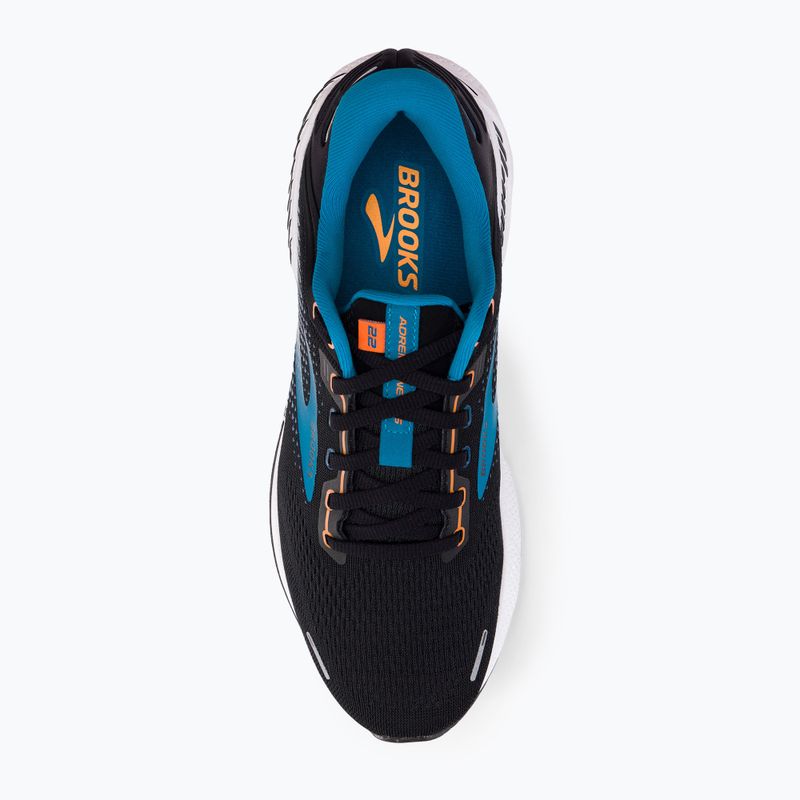 Buty do biegania męskie Brooks Adrenaline GTS 22 black/blue/orange 6