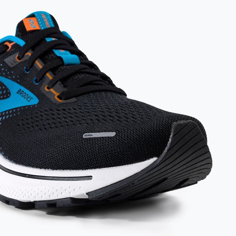 Buty do biegania męskie Brooks Adrenaline GTS 22 black/blue/orange 7