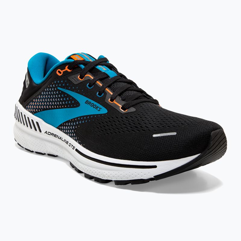 Buty do biegania męskie Brooks Adrenaline GTS 22 black/blue/orange 12