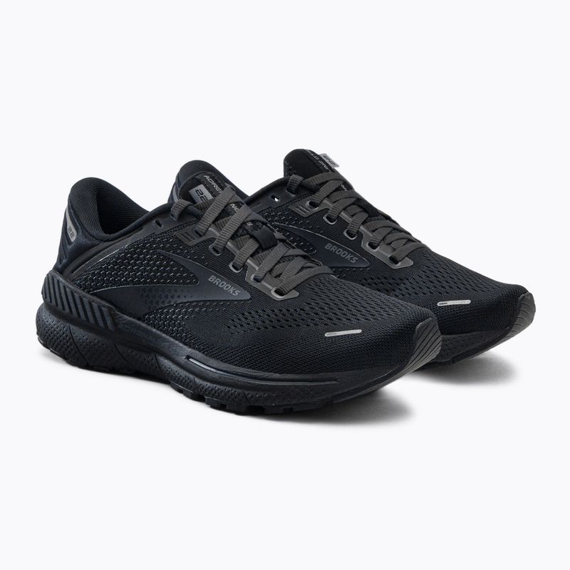 Buty do biegania damskie Brooks Adrenaline GTS 22 black/black/ebony 5