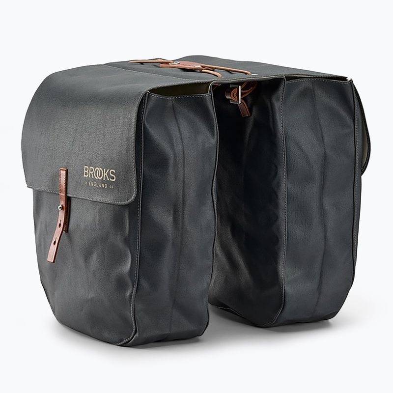 Sakwa rowerowa Brooks England Brick Lane Panniers 30 l grey/honey