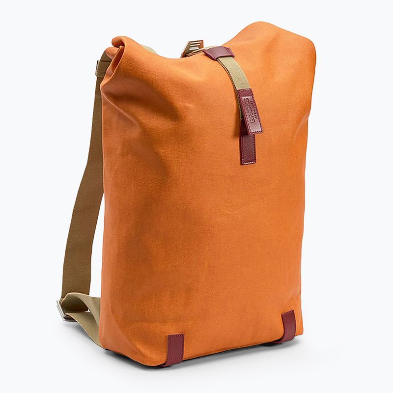 Plecak miejski Brooks England Pickwick Cotton Canvas 26 l goose beak/marron 2