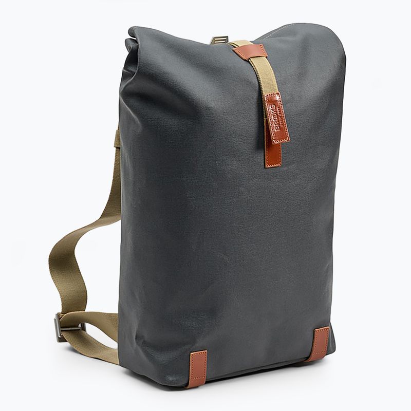 Plecak miejski Brooks England Pickwick Cotton Canvas 26 l grey/honey 2
