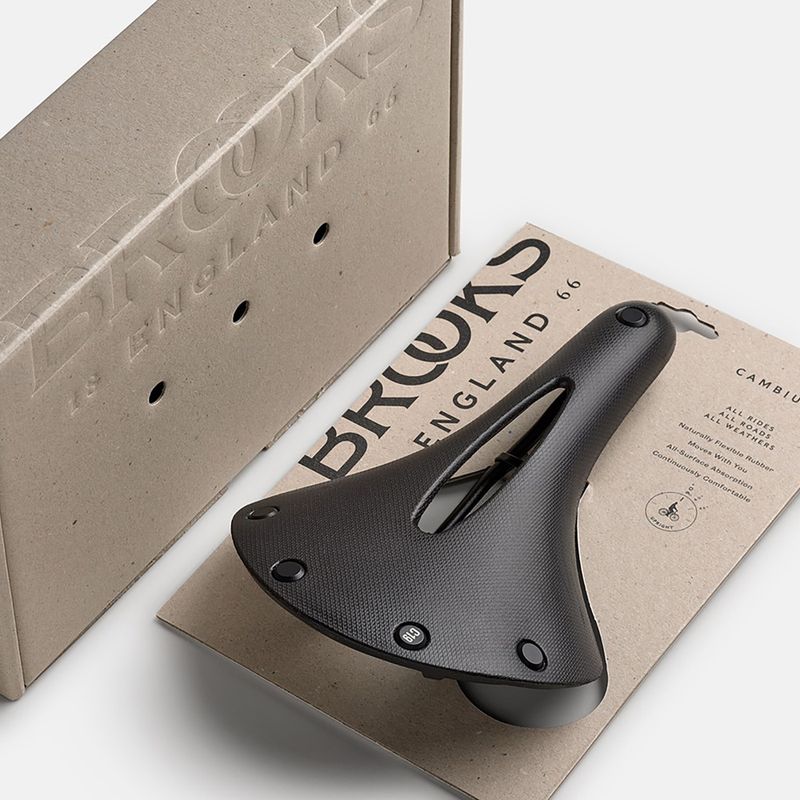 Siodełko rowerowe Brooks England C19 Carved black 8