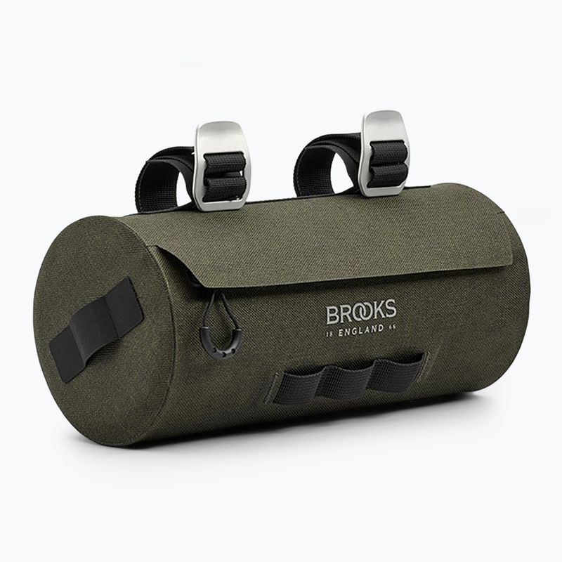 Torba rowerowa na kierownicę Brooks England Scape Pouch 3 l mud green 2