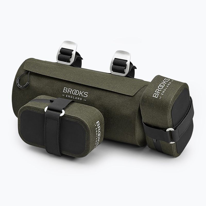 Torba rowerowa na kierownicę Brooks England Scape Pouch 3 l mud green 5