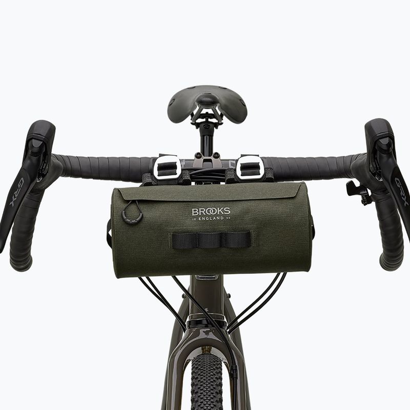 Torba rowerowa na kierownicę Brooks England Scape Pouch 3 l mud green 6