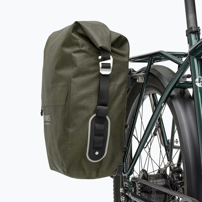 Sakwa rowerowa Brooks England Scape Pannier Large 18-22 l mud green 7