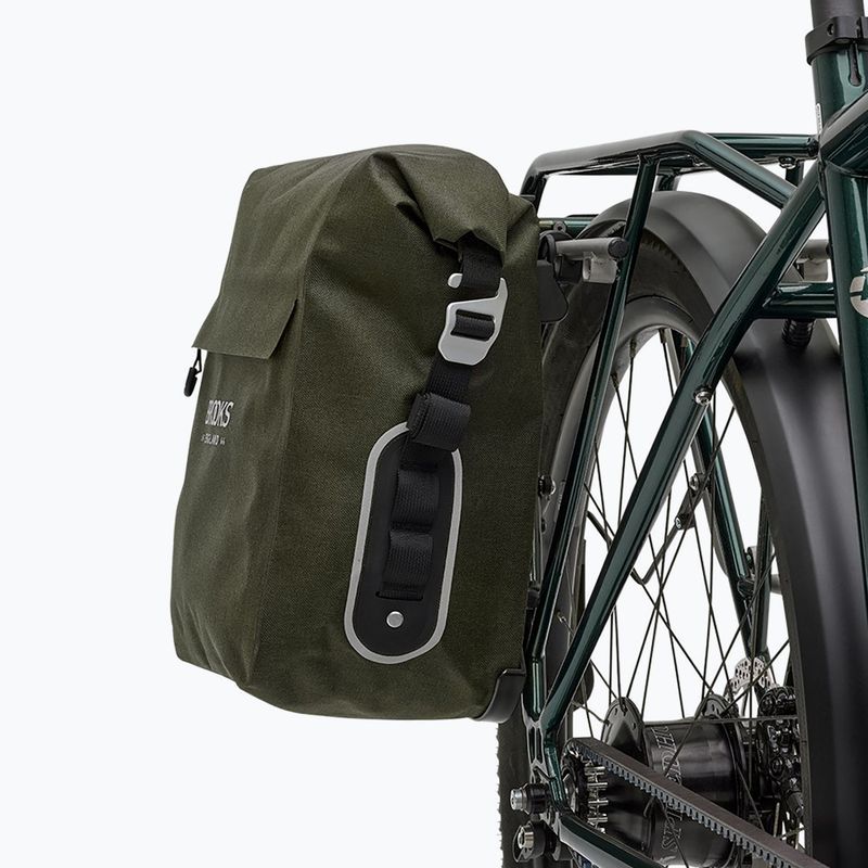 Sakwa rowerowa Brooks England Scape Pannier Small 10-13 l mud green 8