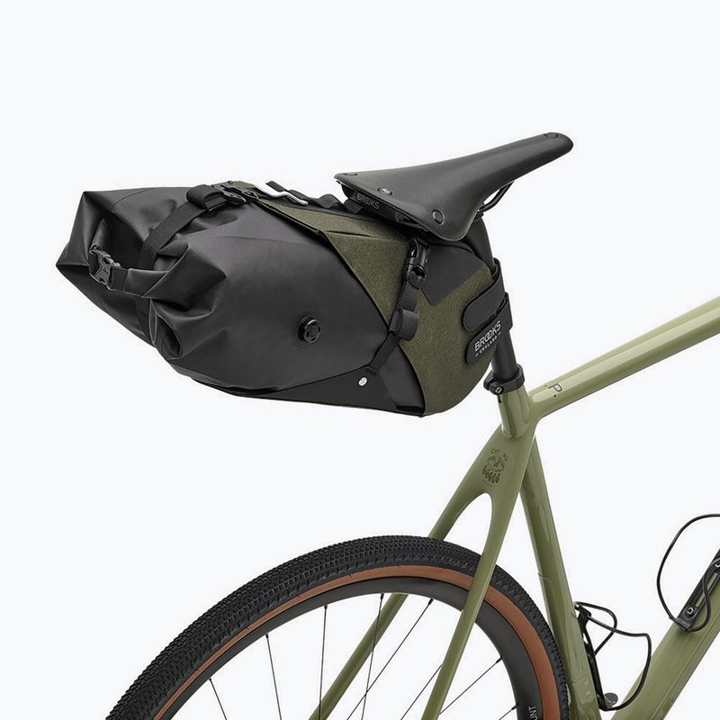 Torba rowerowa podsiodłowa Brooks England Scape Seat Bag 8 l mud green 9