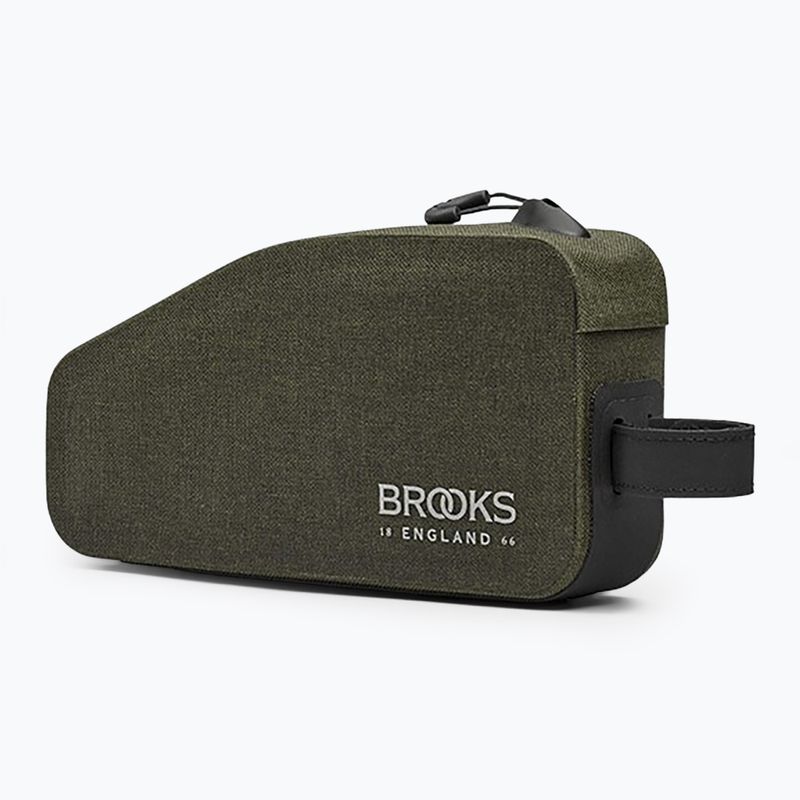 Torba rowerowa na ramę Brooks England Scape Top Tube 0,9 l mud green 2