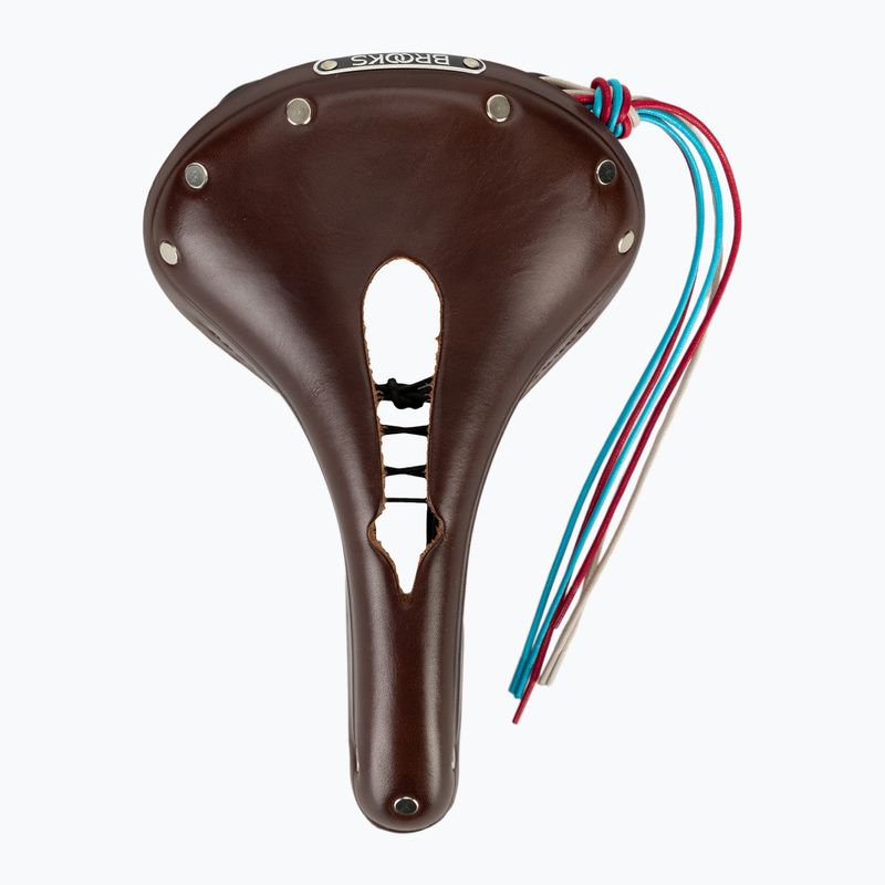 Siodełko rowerowe Brooks England Flyer Carved brown 3