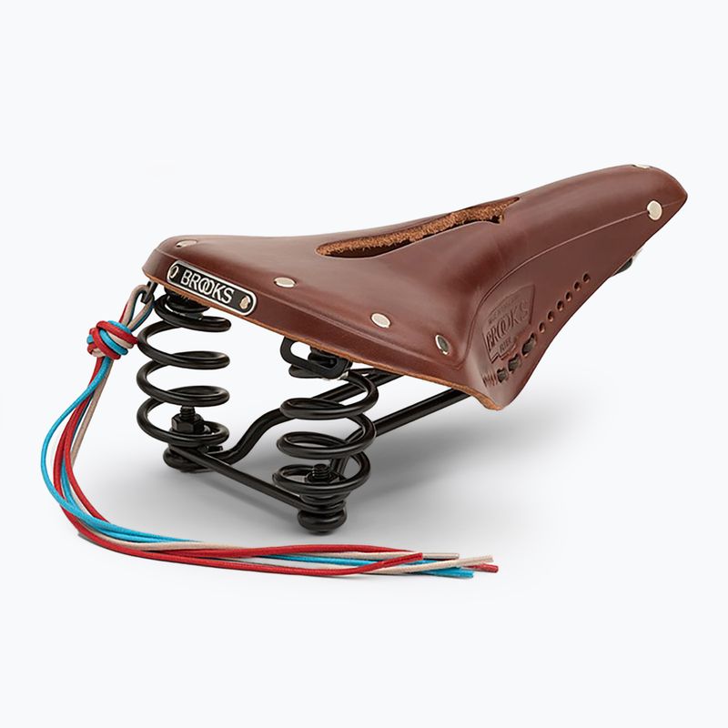 Siodełko rowerowe Brooks England Flyer Carved brown 3