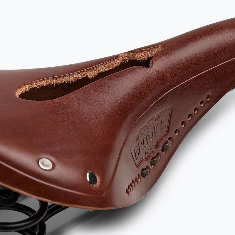 Siodełko rowerowe Brooks England Flyer Carved brown 6