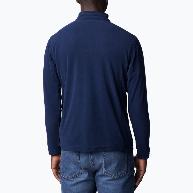 Bluza polarowa męska Columbia Klamath Range II HZ collegiate navy solid 2