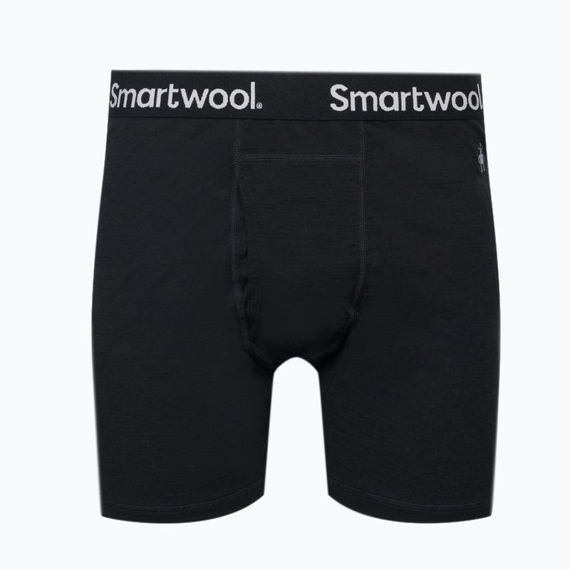 Bokserki termoaktywne męskie Smartwool Merino 150 Boxer Brief Boxed black