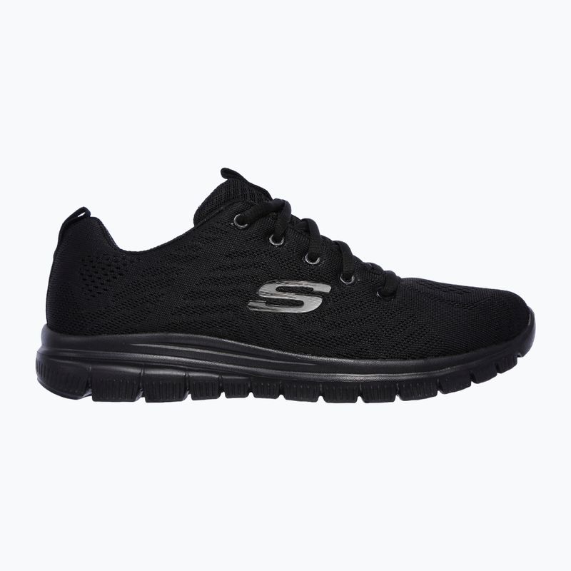 Buty damskie SKECHERS Graceful Get Connected black 7