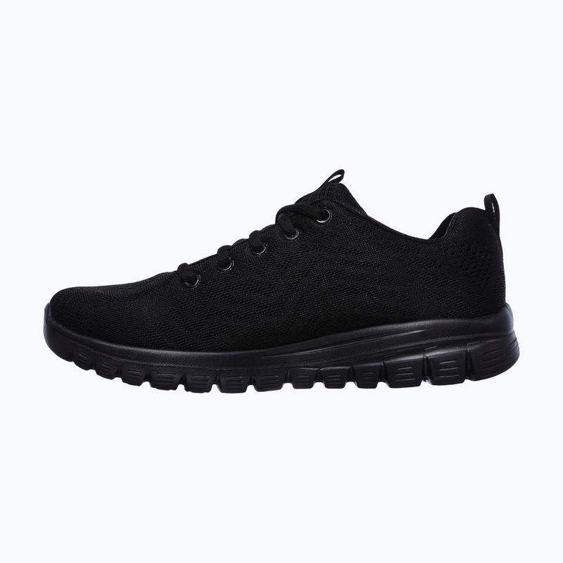 Buty damskie SKECHERS Graceful Get Connected black 8