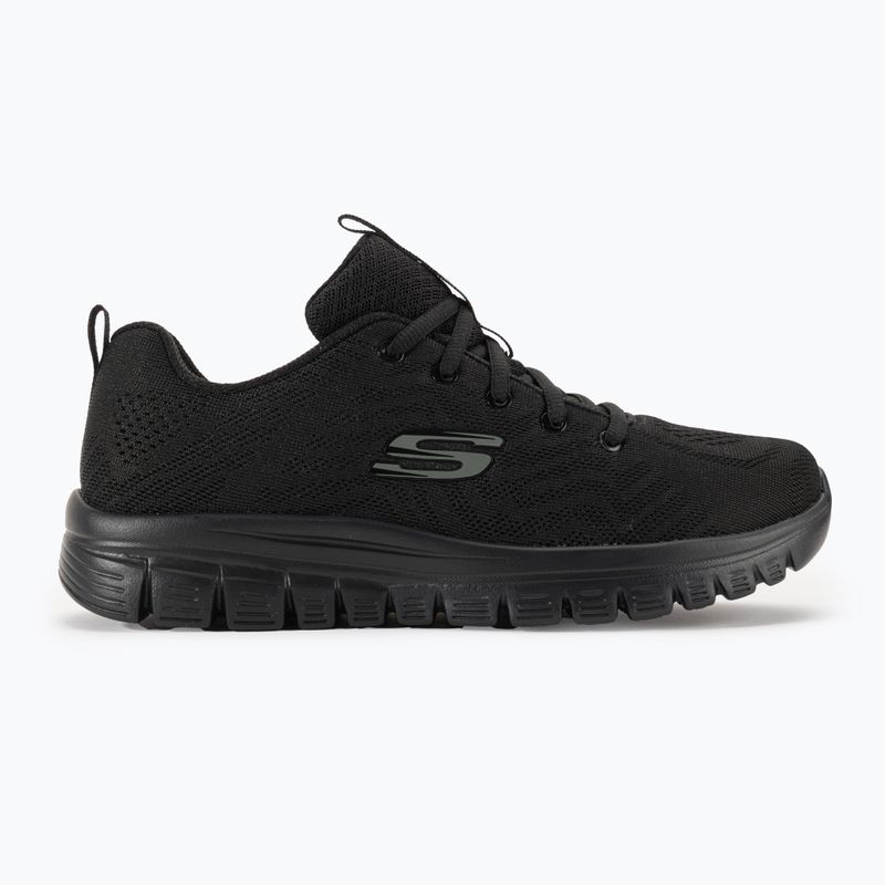 Buty damskie SKECHERS Graceful Get Connected black 2