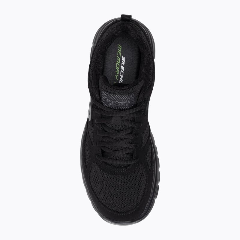 Buty męskie SKECHERS Burns Agoura black 5