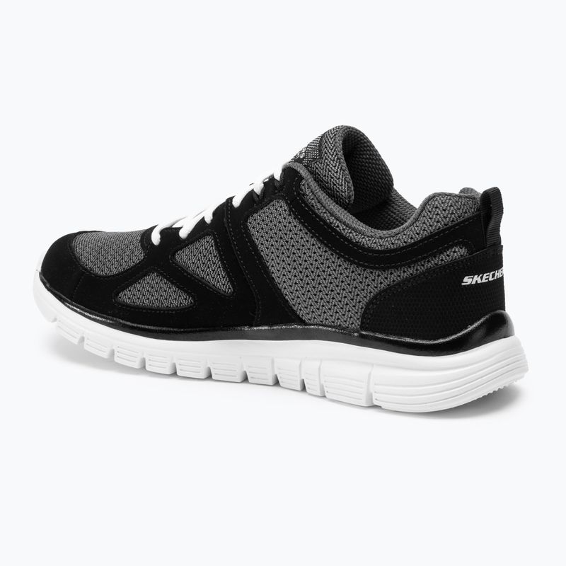 Buty męskie SKECHERS Burns Agoura black/white 3