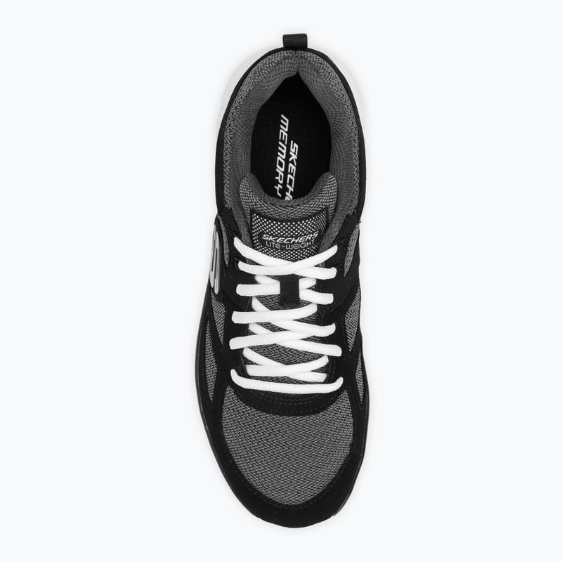 Buty męskie SKECHERS Burns Agoura black/white 5