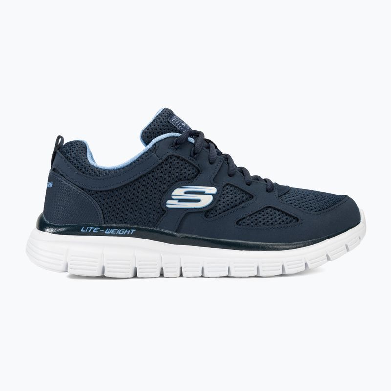 Buty męskie SKECHERS Burns Agoura navy 2