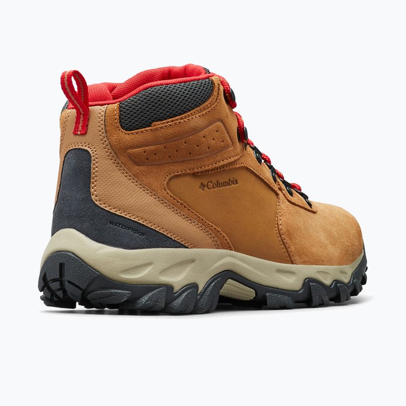 Buty trekkingowe męskie Columbia Newton Ridge Plus II Suede WP elk/ mountain red 286 12