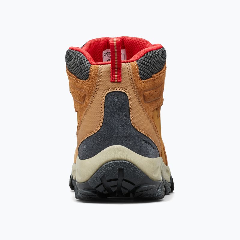 Buty trekkingowe męskie Columbia Newton Ridge Plus II Suede WP elk/ mountain red 286 13