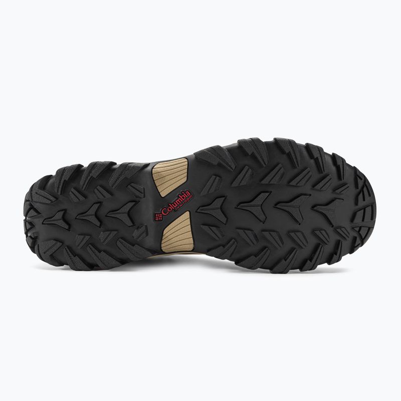 Buty trekkingowe męskie Columbia Newton Ridge Plus II Suede WP elk/ mountain red 286 5