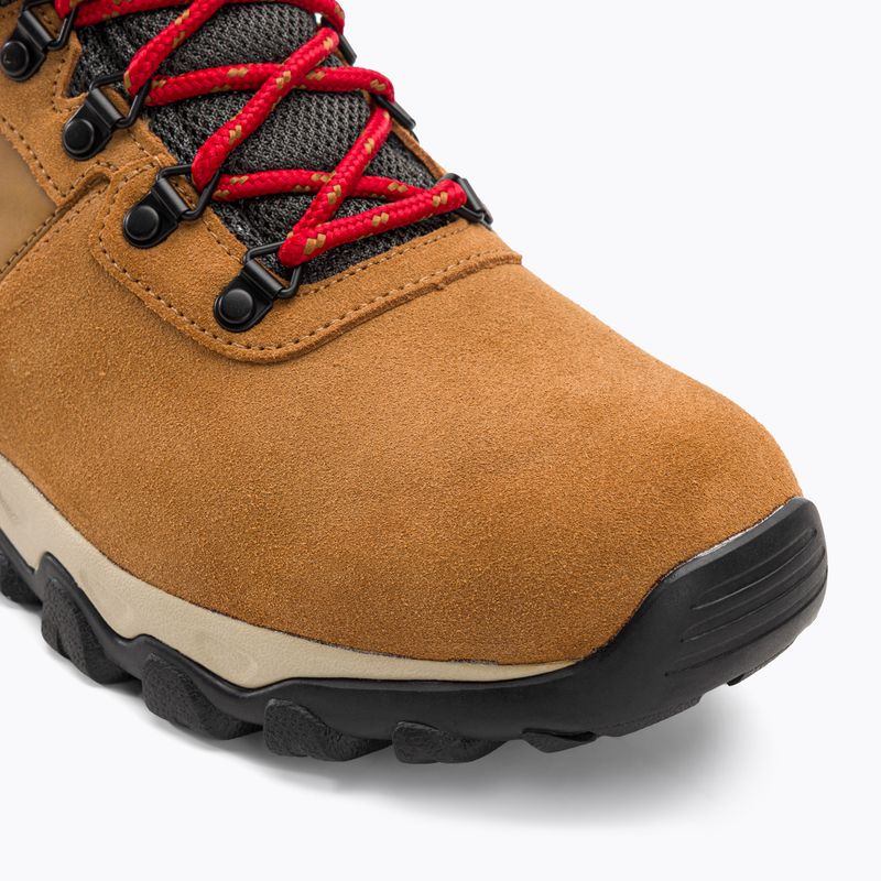 Buty trekkingowe męskie Columbia Newton Ridge Plus II Suede WP elk/ mountain red 286 7
