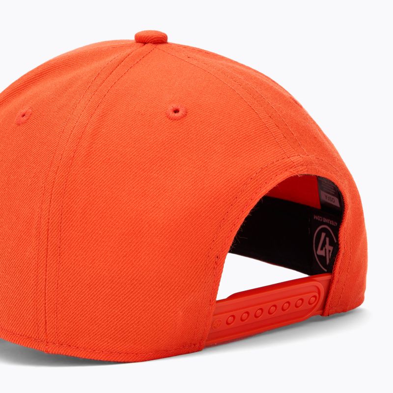 Czapka z daszkiem 47 Brand MLB New York Yankees MVP vibrant orange 4