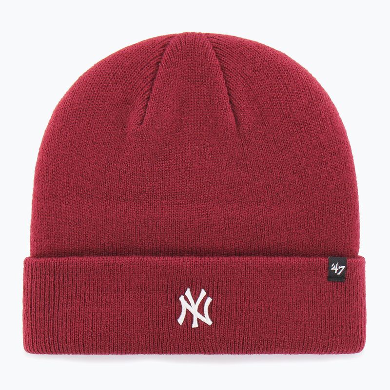 Czapka zimowa 47 Brand MLB New York Yankees Centerfield cardinal